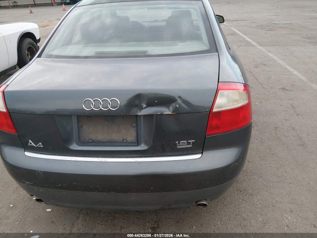 2002 Audi A4 1.8t მანქანა იყიდება აუქციონზე, vin: WAULC68E62A228974, აუქციონის ნომერი: 44263298