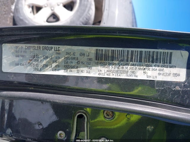 2011 JEEP GRAND CHEROKEE 1J4RR5GG5BC633389 Photo 8