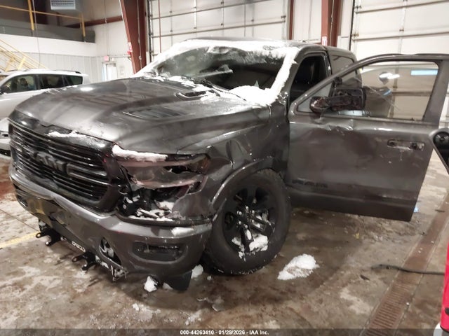 2021 Ram 1500 Laramie  4x4 5'7 Box მანქანა იყიდება აუქციონზე, vin: 1C6SRFJT4MN512693, აუქციონის ნომერი: 44263410