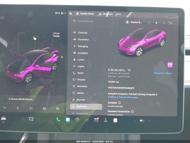 2023 TESLA MODEL Y 7SAYGDEE1PA088871 Photo 6
