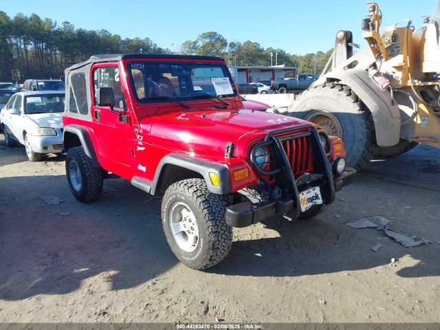 2000 JEEP WRANGLER 1J4FA49S3YP772878