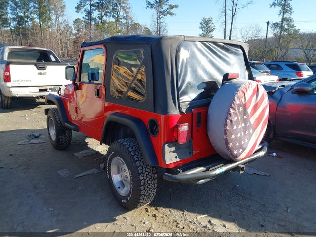2000 JEEP WRANGLER 1J4FA49S3YP772878 Photo 2