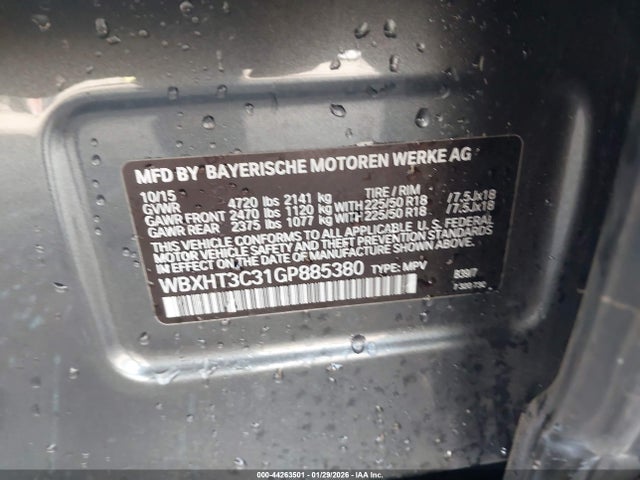 WBXHT3C31GP885380 BMW X1 Xdrive28i