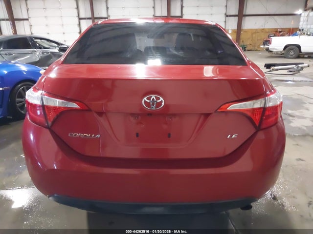 2T1BURHE0GC602592 Toyota COROLLA LE