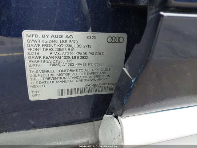 2023 AUDI Q5 WA1ABAFY0P2128846 Photo 8