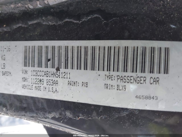 Продажа на аукционе авто 2017 Chrysler 200 Limited Platinum, vin: 1C3CCCAB1HN511211, номер лота: 44263581