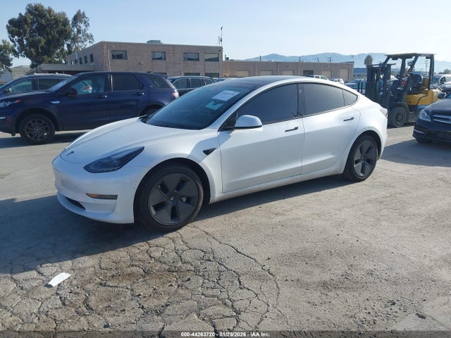 Продаж на аукціоні авто 2022 Tesla Model 3 Rear-wheel Drive, vin: 5YJ3E1EA2NF241184, номер лоту: 44263720