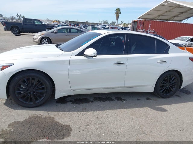 Продажа на аукционе авто 2024 Infiniti Q50 Luxe, vin: JN1EV7BP6RM600217, номер лота: 44263738