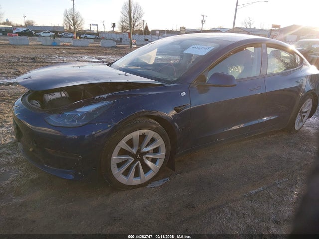 2022 TESLA MODEL 3 5YJ3E1EA0NF372291 Photo 1