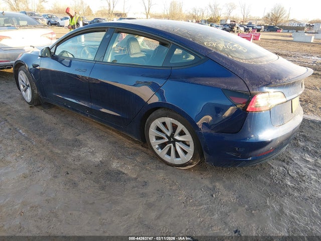 2022 TESLA MODEL 3 5YJ3E1EA0NF372291 Photo 2