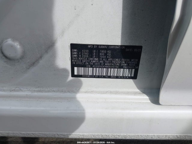 4S3GKAD6XM3606794 Subaru Impreza Premium