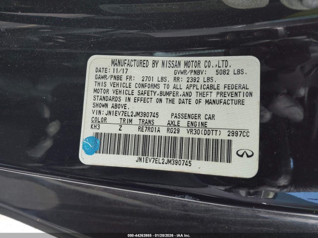 2018 INFINITI Q60 JN1EV7EL2JM390745 Photo 8