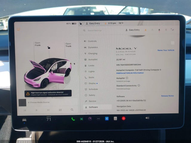 2024 TESLA MODEL Y 7SAYGDEE9RF065344 Photo 6