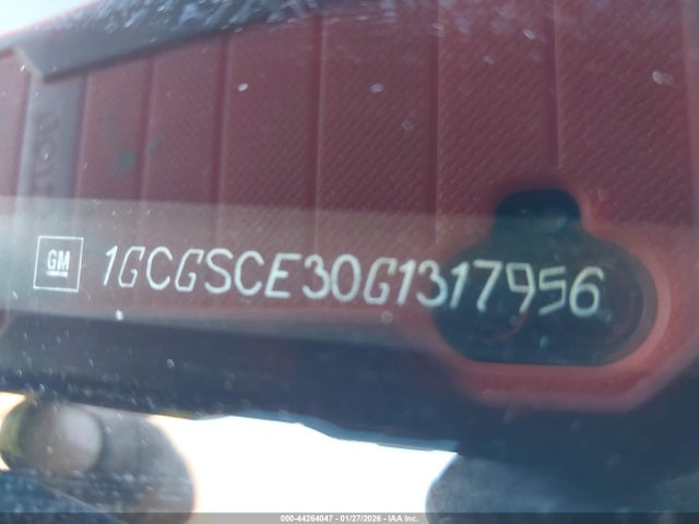 1GCGSCE30G1317956 Chevrolet Colorado Lt