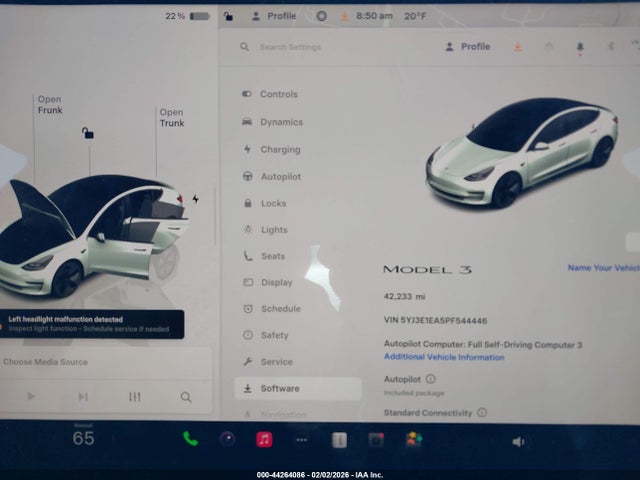 2023 TESLA MODEL 3 5YJ3E1EA5PF544446 Photo 6