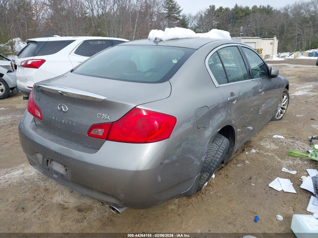 2008 Infiniti G35x მანქანა იყიდება აუქციონზე, vin: JNKBV61F78M267610, აუქციონის ნომერი: 44264155