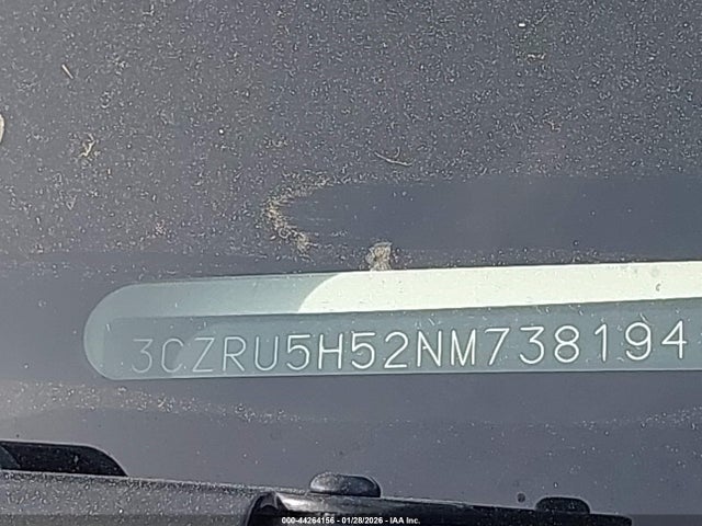 3CZRU5H52NM738194 Honda Hr-v 2wd Ex