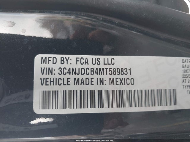 Jeep Compass Limited 4x4 2021 3C4NJDCB4MT589831 Image 9