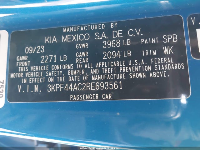 KIA FORTE GT 2024 3KPF44AC2RE693561 Image 9