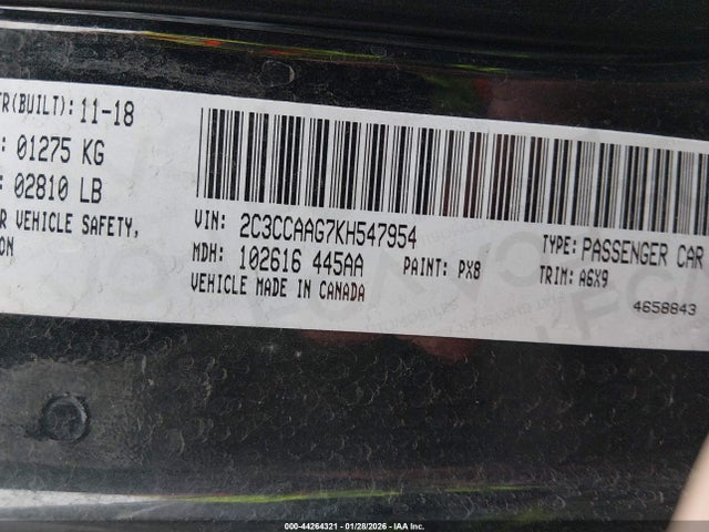 Chrysler 300 Touring L 2019 2C3CCAAG7KH547954 Image 9