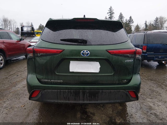 5TDBBRCH4PS564654 Toyota Highlander Hybrid Le