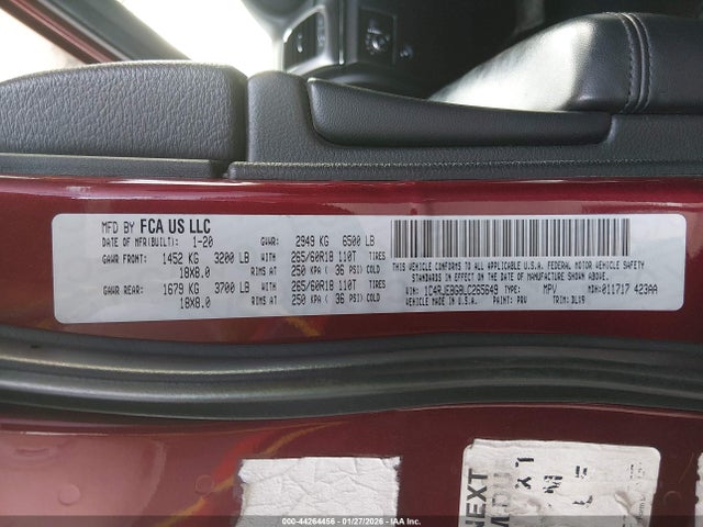1C4RJEBG8LC265649 Jeep Grand Cherokee Limited 4x2