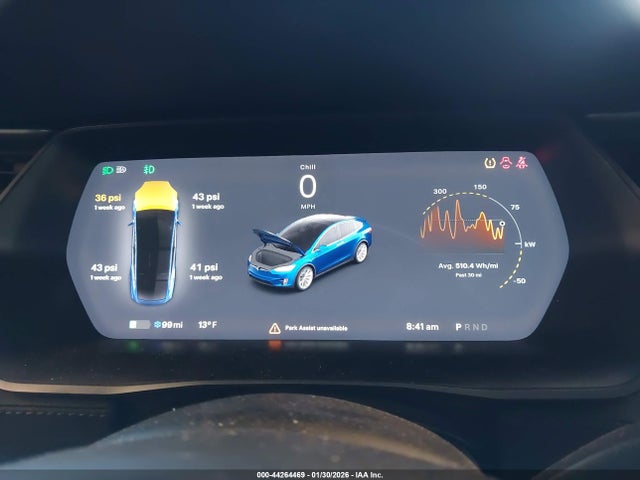 2020 TESLA MODEL X 5YJXCBE28LF231083 Photo 6