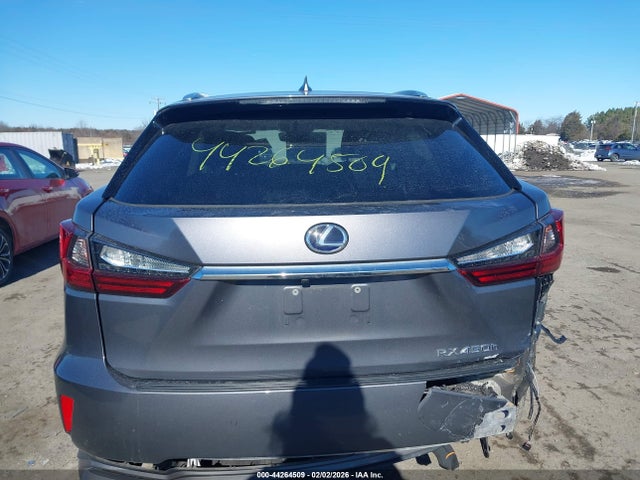 Продаж на аукціоні авто 2019 Lexus Rx 450h, vin: 2T2BGMCA9KC030733, номер лоту: 44264509