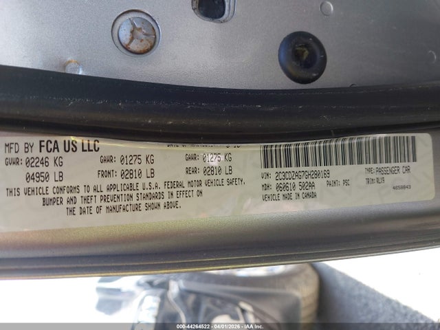 2016 DODGE CHALLENGER 2C3CDZAG7GH280169 Photo 8