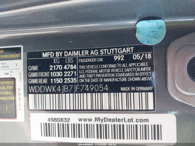 Mercedes-Benz C 300 2018 WDDWK4JB7JF749054 Image 9