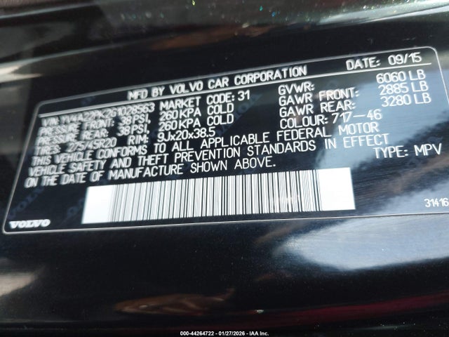 2016 VOLVO XC90 YV4A22PK2G1028563 Photo 8