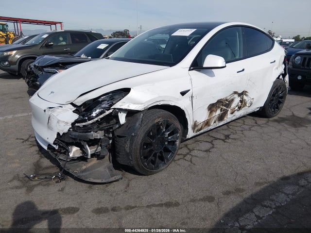 2022 TESLA MODEL Y 7SAYGDEE7NF458253 Photo 1