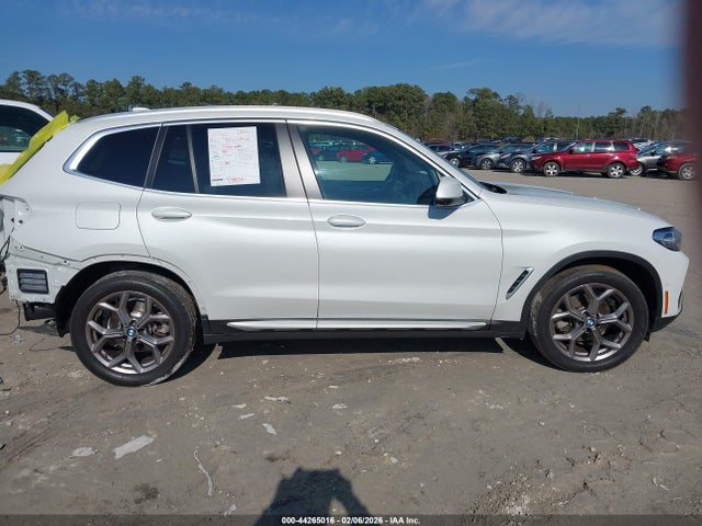 2023 Bmw X3 Sdrive30i მანქანა იყიდება აუქციონზე, vin: 5UX43DP01P9S24792, აუქციონის ნომერი: 44265016