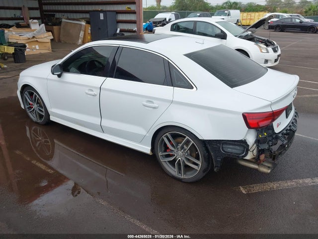 2017 Audi S3 2.0t Premium Plus მანქანა იყიდება აუქციონზე, vin: WAUB1GFF6H1048292, აუქციონის ნომერი: 44265028