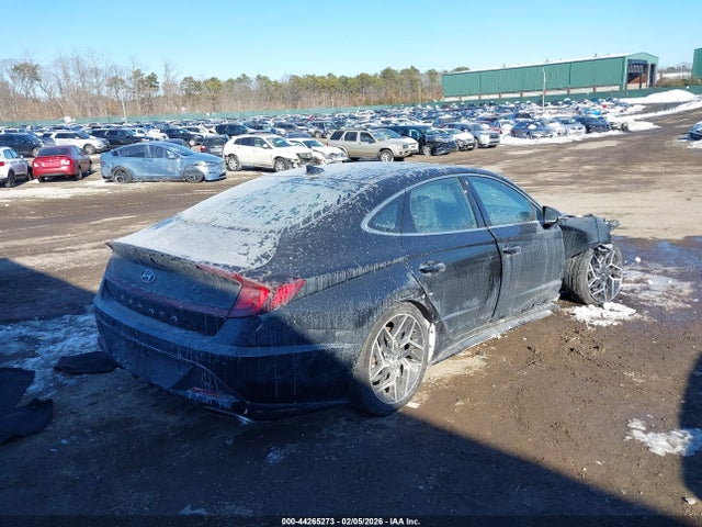 2022 HYUNDAI SONATA KMHL14JC7NA227659 Photo 3