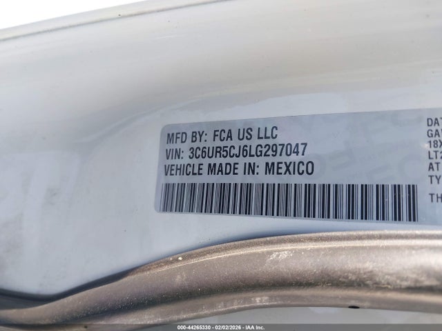 2020 RAM 2500 3C6UR5CJ6LG297047 Photo 8