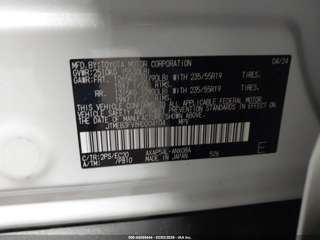 2024 TOYOTA RAV4 PRIME JTMEB3FV8RD204104 Photo 8