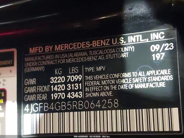 2024 MERCEDES-BENZ GLE 450 PLUG-IN HYBRID 4JGFB4GB5RB064258 Photo 8