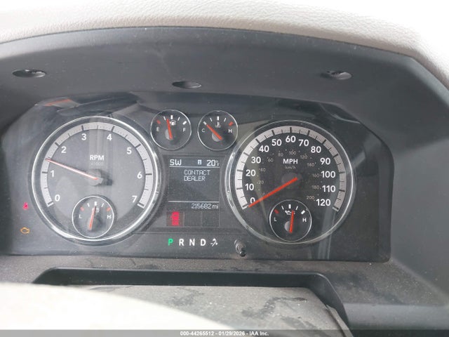 Продажа на аукционе авто 2010 Dodge Ram 1500 Slt/sport/trx, vin: 1D7RV1GP0AS100631, номер лота: 44265512