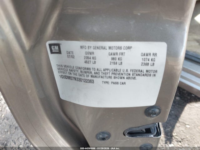 2003 CADILLAC CTS 1G6DM57N330122363 Photo 8