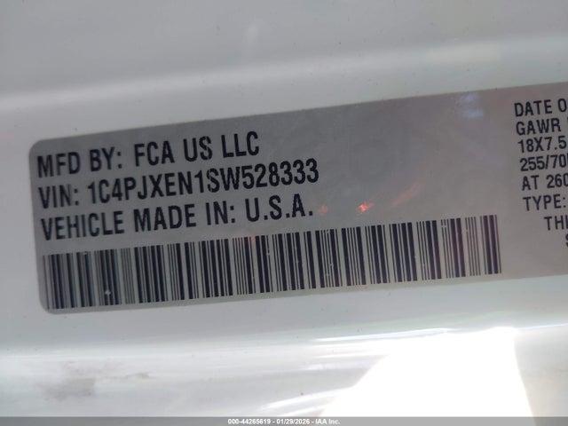 2025 JEEP WRANGLER 1C4PJXEN1SW528333 Photo 8