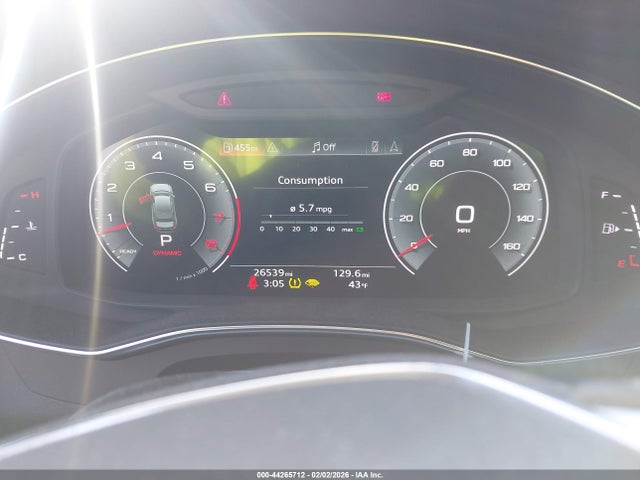 44265712 :رقم المزاد ، WAUL2BF2XNN059186 vin ، 2022 Audi A6 Premium Plus 55 Tfsi Quattro S Tronic مزاد بيع