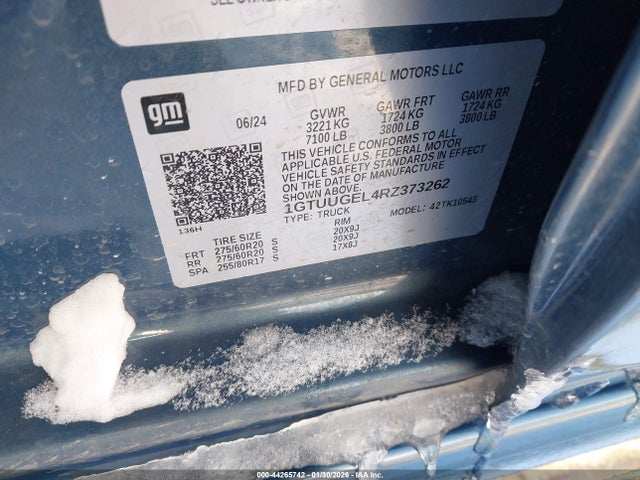 1GTUUGEL4RZ373262 GMC Sierra 1500 4wd Short Box Denali