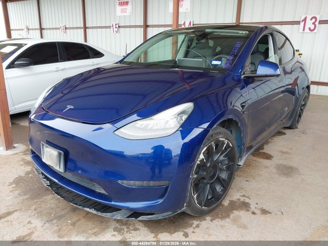 2022 TESLA MODEL Y 7SAYGDEE4NF414095 Photo 1