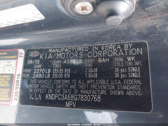 KIA Sportage 2016 KNDPC3A68G7830768 Image 21