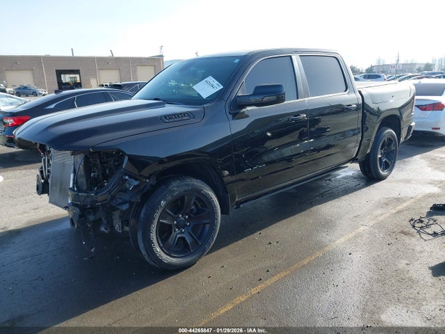 Продажа на аукционе авто 2021 Ram 1500 Big Horn  4x2 5'7 Box, vin: 1C6RREFT9MN532245, номер лота: 44265847