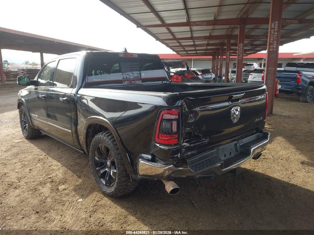 44265921 :رقم المزاد ، 1C6SRFKTXKN506506 vin ، 2019 Ram 1500 Longhorn  4x4 5'7 Box مزاد بيع
