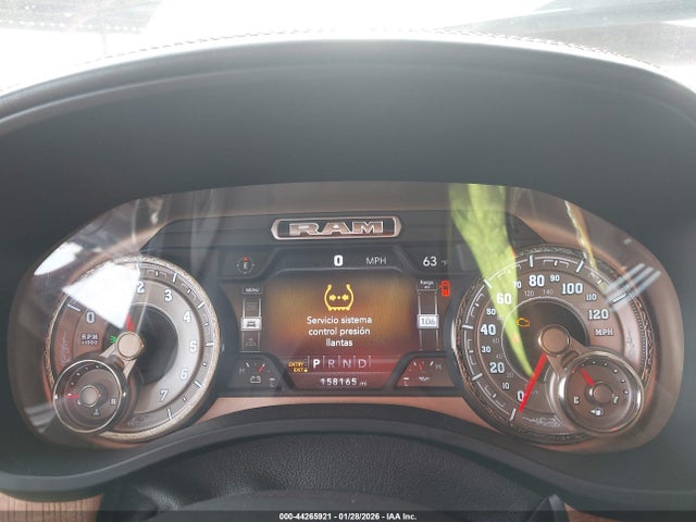 44265921 :رقم المزاد ، 1C6SRFKTXKN506506 vin ، 2019 Ram 1500 Longhorn  4x4 5'7 Box مزاد بيع
