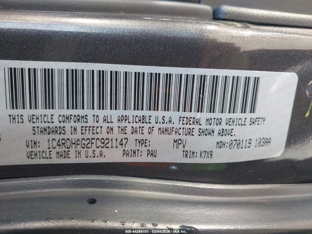 2015 DODGE DURANGO 1C4RDHAG2FC921147 Photo 8