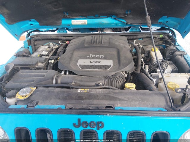 Auction sale of the 2017 Jeep Wrangler Unlimited Sahara, vin: 1C4BJWEG1HL550932, lot number: 44266155